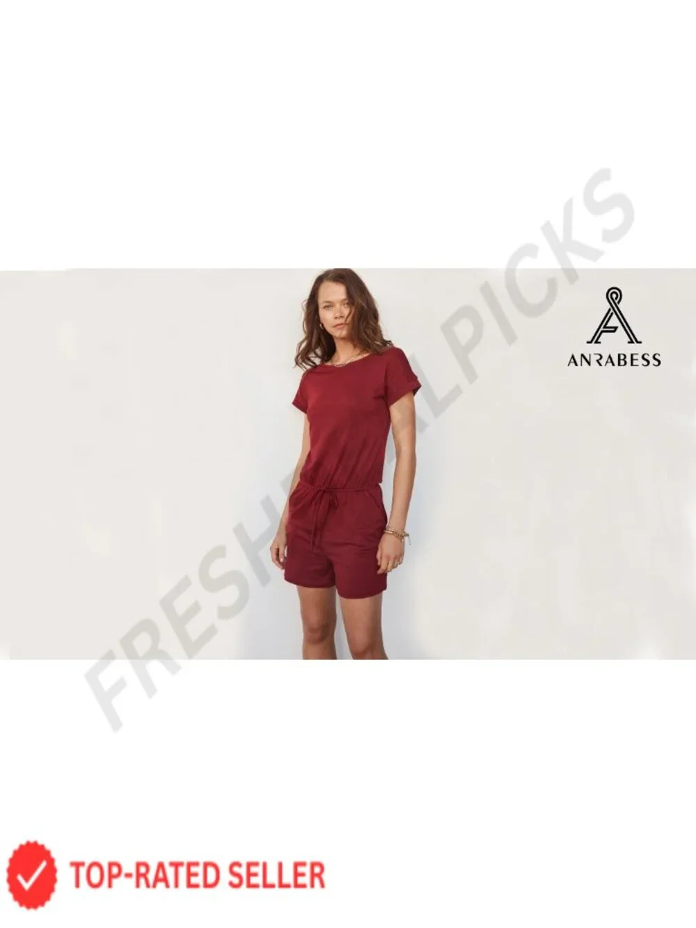 Women's Summer Romper Short Sleeve Tie-Dye